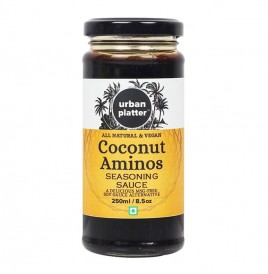 Urban Platter Coconut Aminos Seasoning Sauce  Glass Jar  250 millilitre